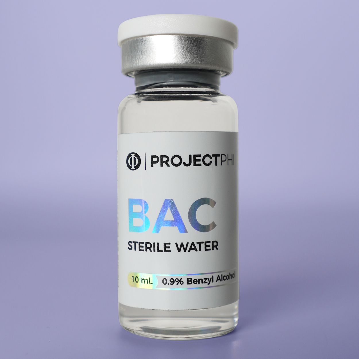 BAC Water 10ml research peptide vial | Project Phi